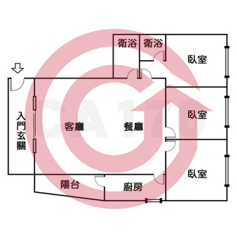 格局圖