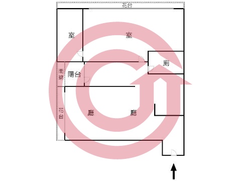 格局圖