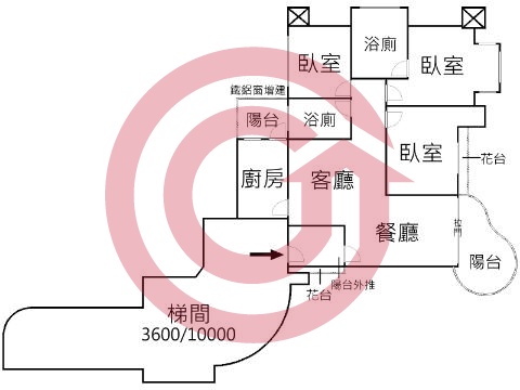 格局圖