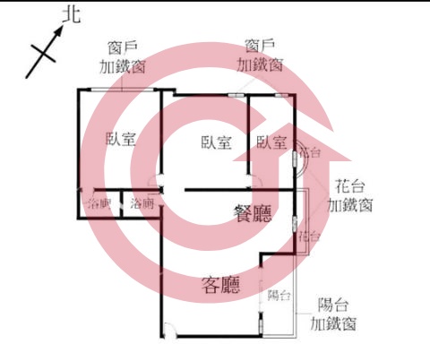 格局圖