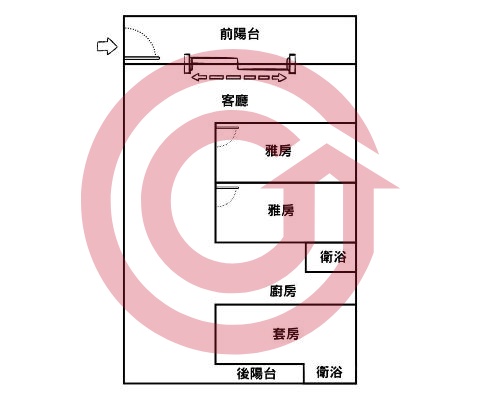 格局圖