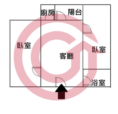 格局圖