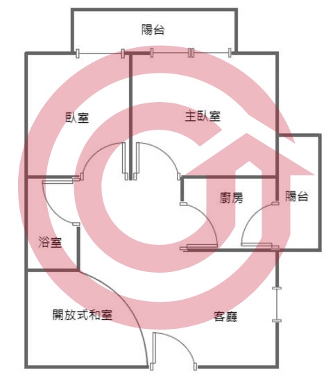 格局圖