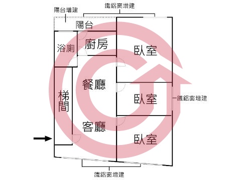 格局圖