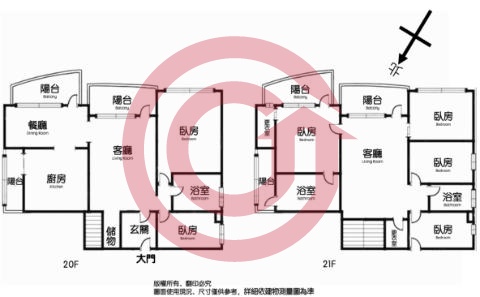 格局圖