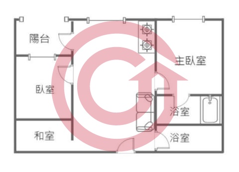 格局圖