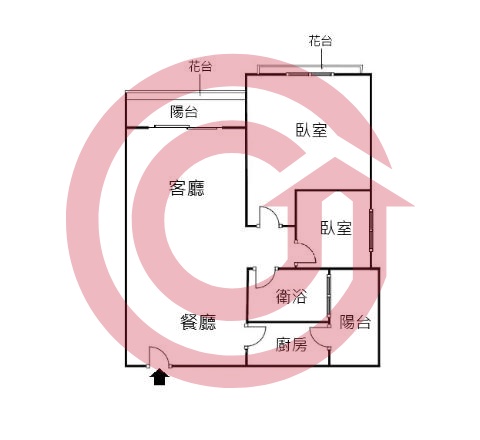 格局圖