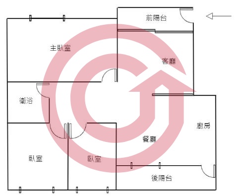 格局圖