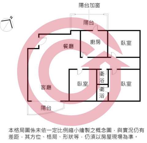 格局圖