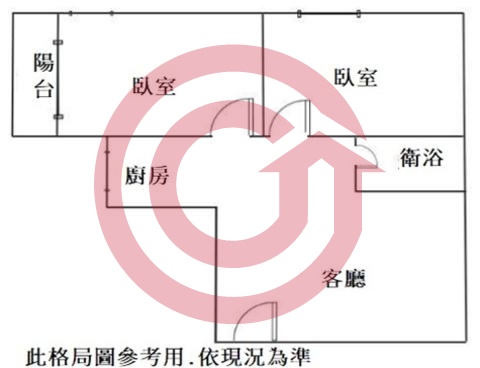 格局圖