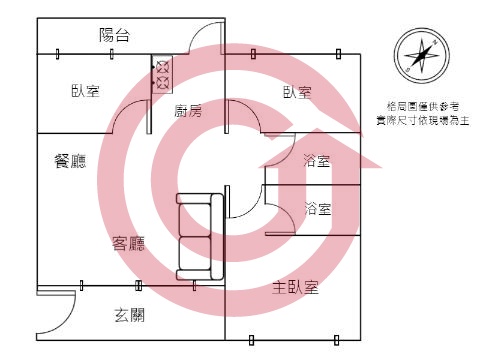 格局圖