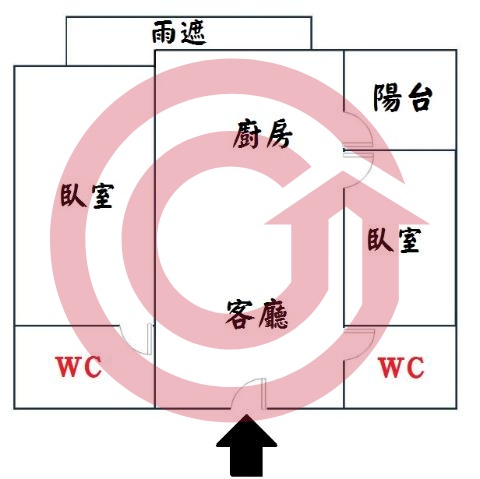 格局圖