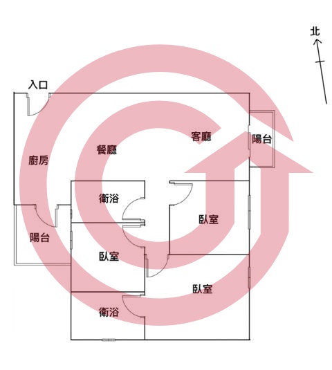 格局圖