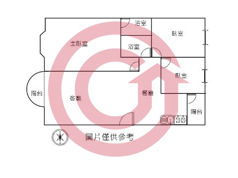 格局圖