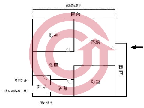 格局圖