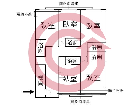 格局圖