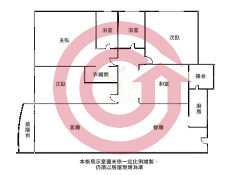 格局圖