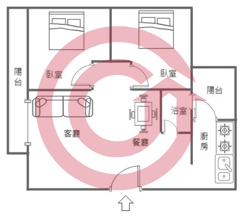 格局圖