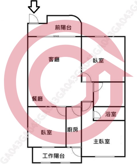 格局圖