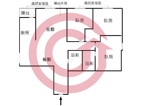 格局圖