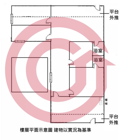 格局圖