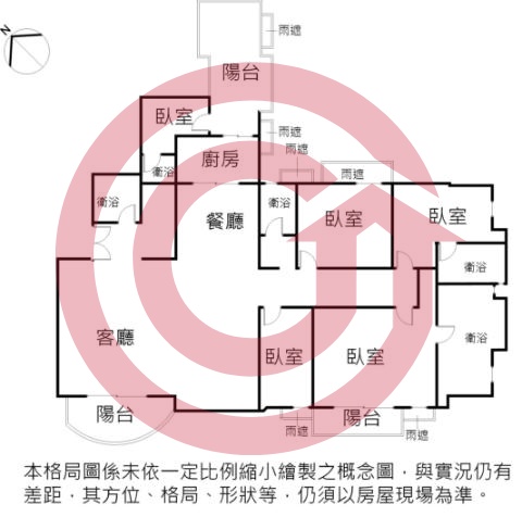 格局圖