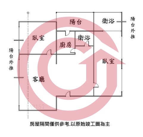 格局圖