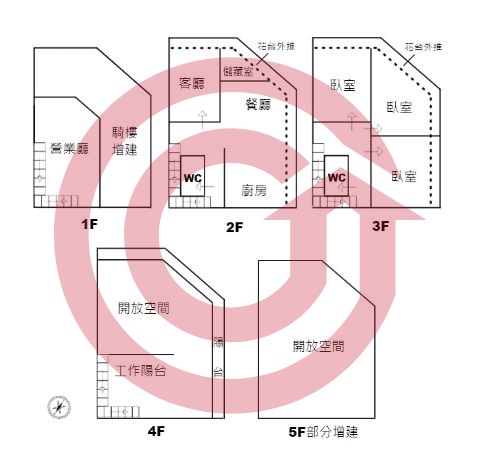 格局圖