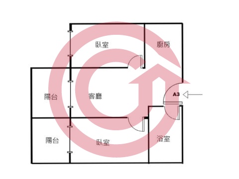 格局圖