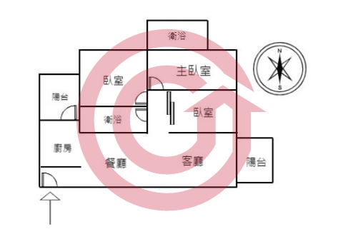 格局圖