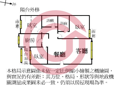 格局圖