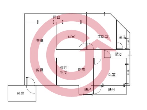 格局圖