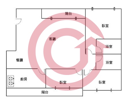 格局圖