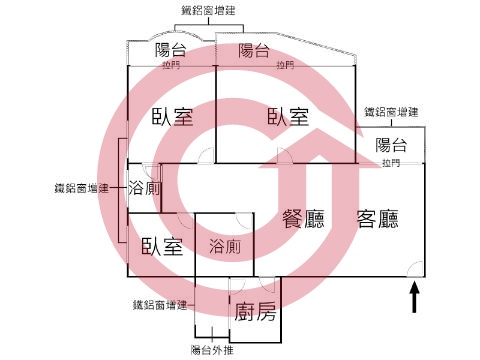 格局圖