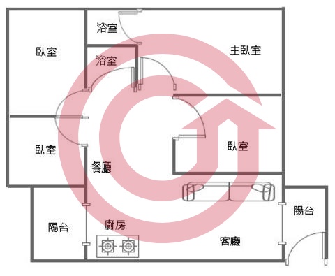 格局圖