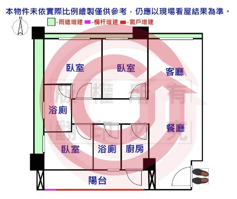 格局圖