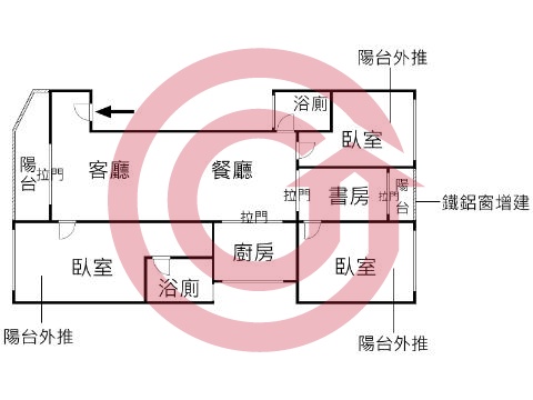 格局圖