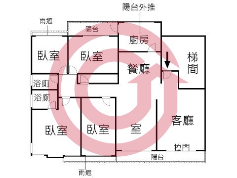 格局圖