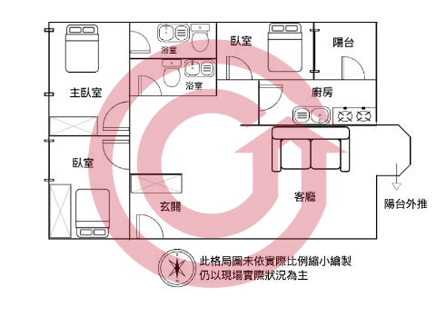 格局圖