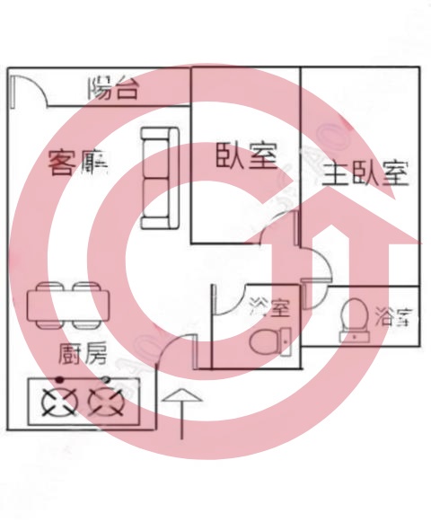 格局圖