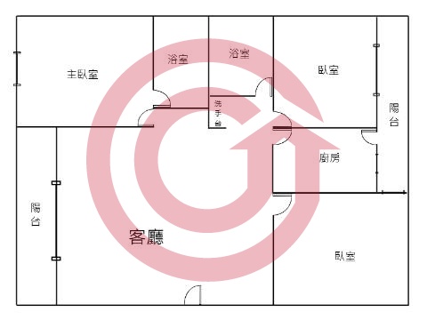 格局圖