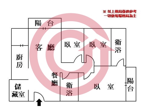 格局圖