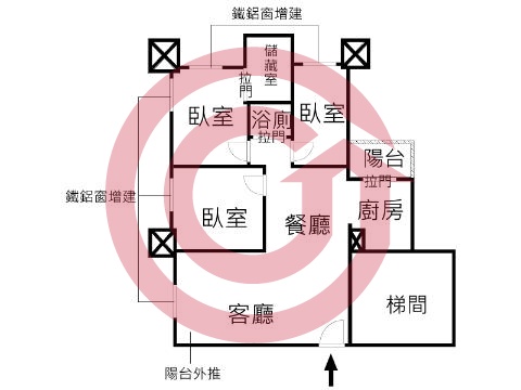 格局圖