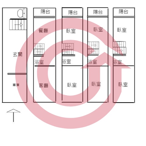 格局圖