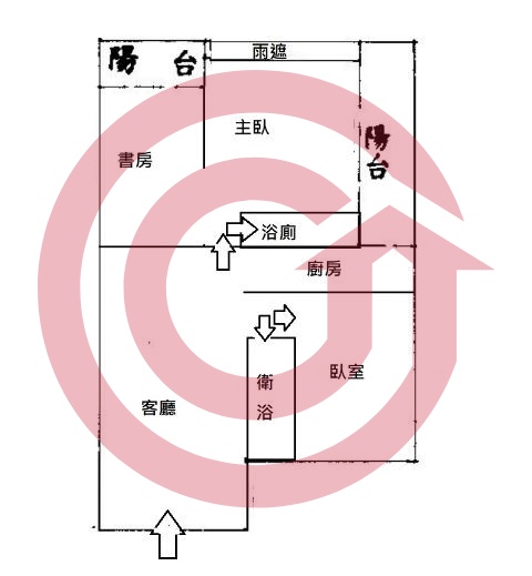 格局圖