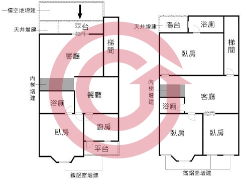 格局圖