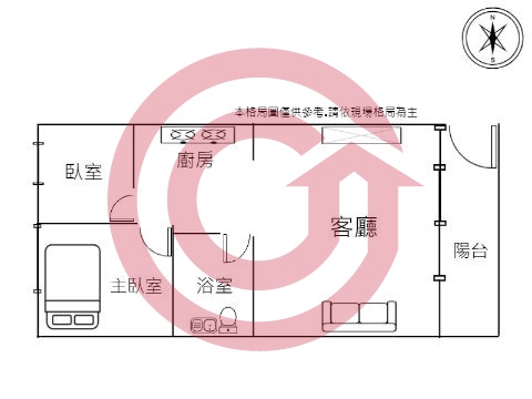 格局圖