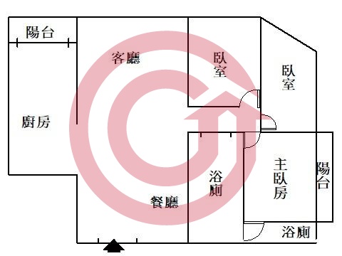 格局圖