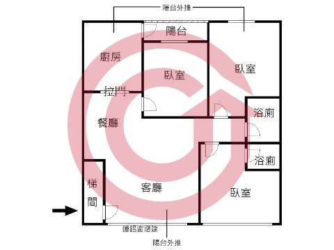 格局圖