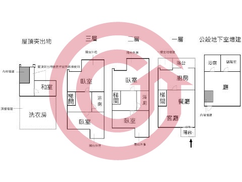 格局圖